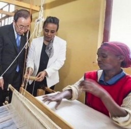 UNSG visits Entrepreneurship Intervention for Women and Female Youth