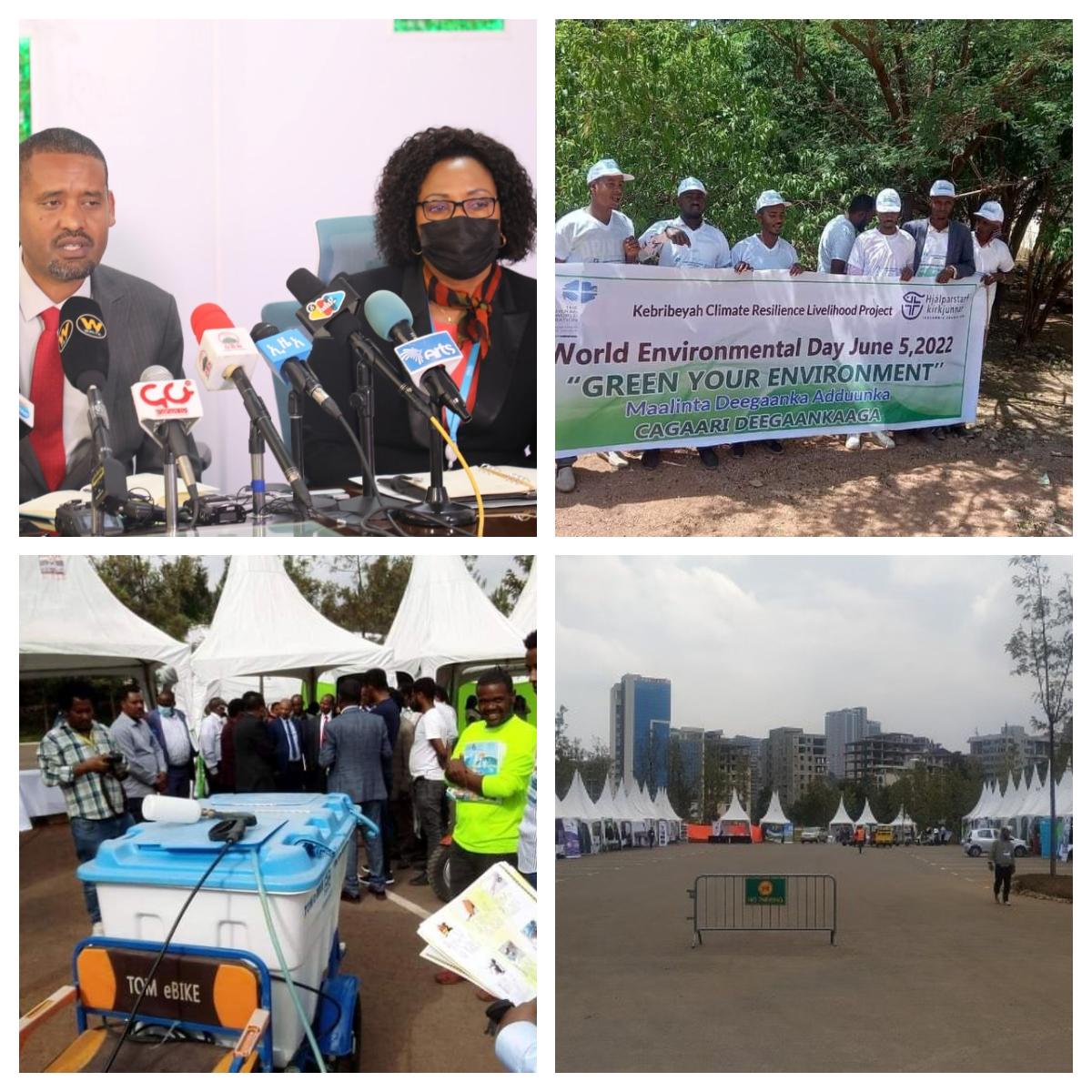 Weeklong activities in Ethiopia to celebrate World Environment Day 2022